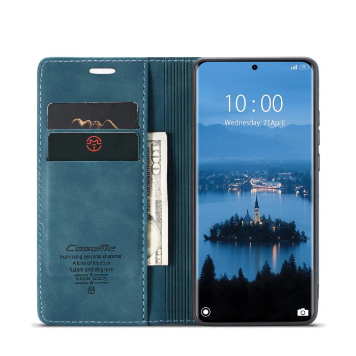 Bild 3, CASEME Redmi Note 14 Pro/Pro Plus 5G Fodral Flip Retro Läder