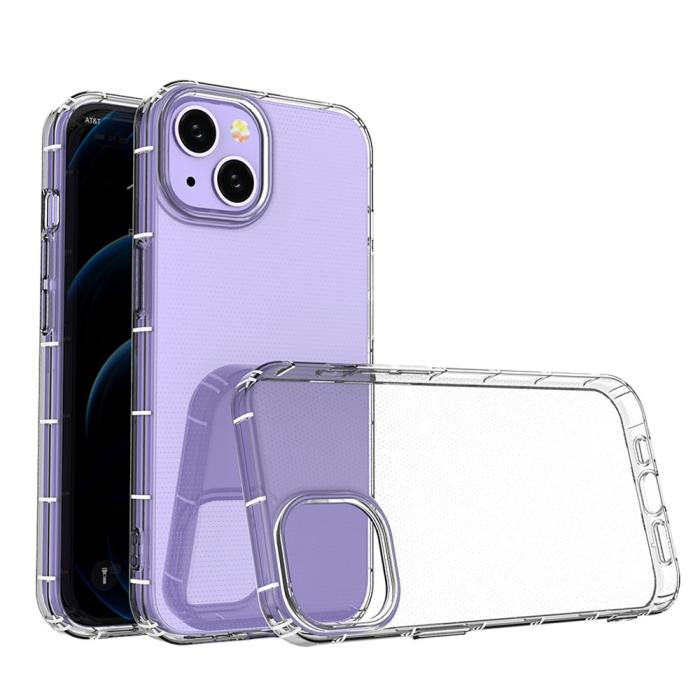 Bild 1, iPhone 13 - Shockproof Transparent TPU Skal