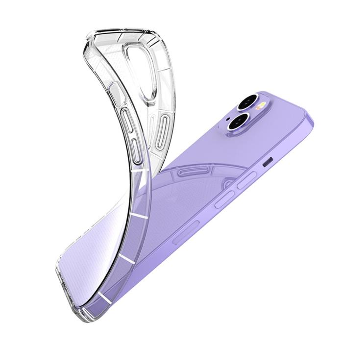 Bild 3, iPhone 13 - Shockproof Transparent TPU Skal