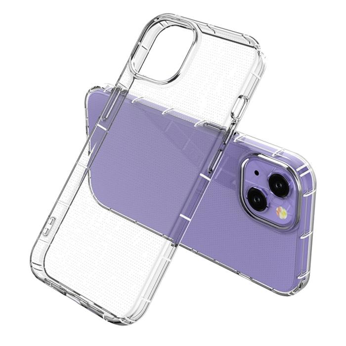 Bild 4, iPhone 13 - Shockproof Transparent TPU Skal