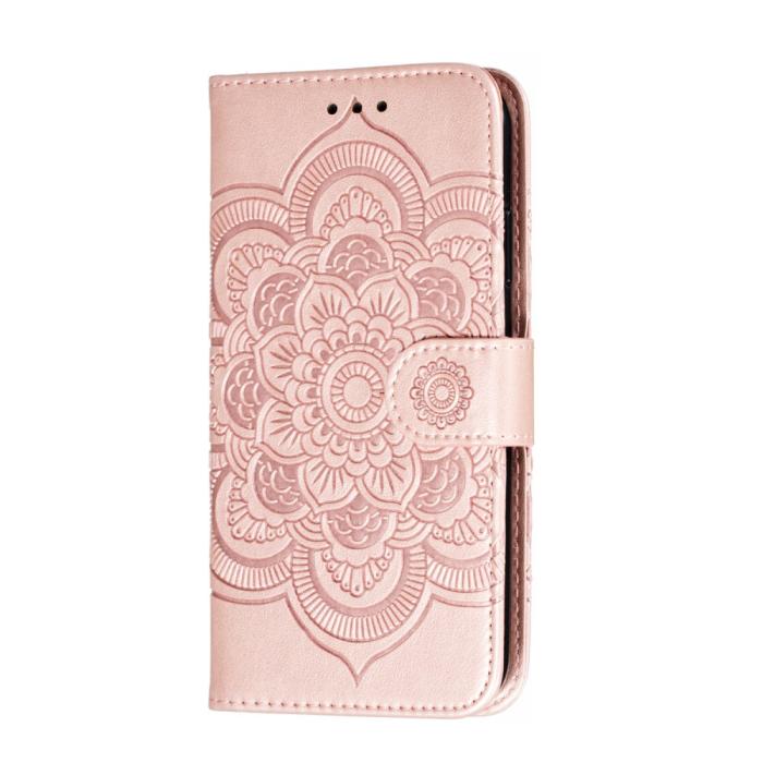 Bild 3, iPhone 11 - Sun Mandala Plånboksfodral - Roséguld
