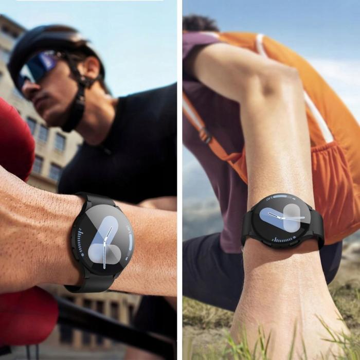 Bild 4, Tech-Protect Galaxy Watch 8 40 mm Skal Defense Svart