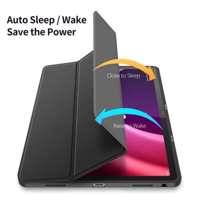 Bild 6, DUX DUCIS Lenovo Tab P11 Gen 2 Fodral TOBY Tri-Fold Svart