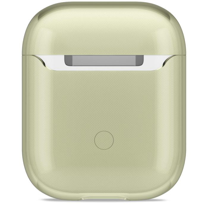 Bild 2, holdit Apple AirPods Skal Seethru Khaki Green