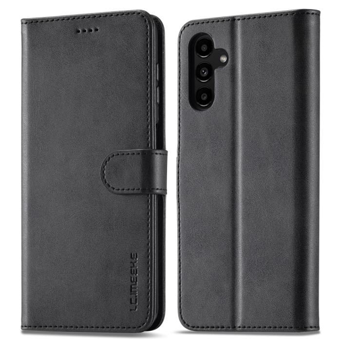 Bild 1, LC.IMEEKE Galaxy A54 5G Fodral Läder Svart