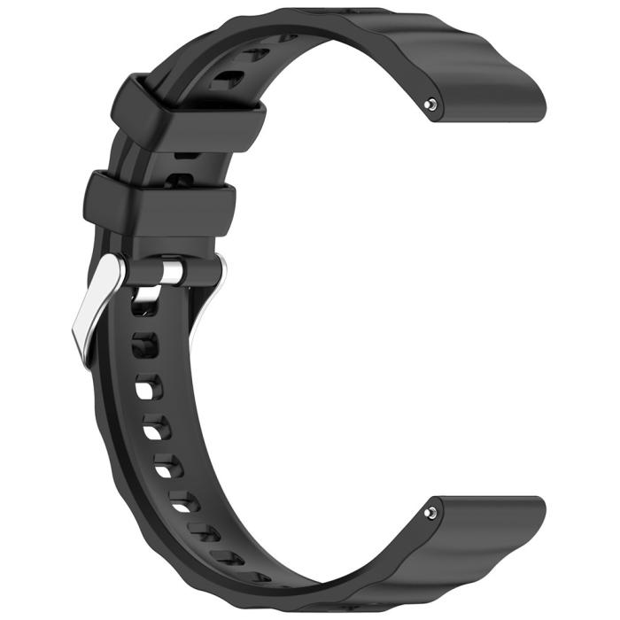 Bild 3, Huawei Watch GT 6 41 mm / 5 Pro 42 mm Armband Silikon Svart
