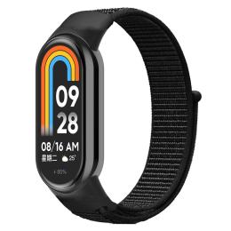 Nylon Sportarmband Xiaomi Smart Band 8 Svart