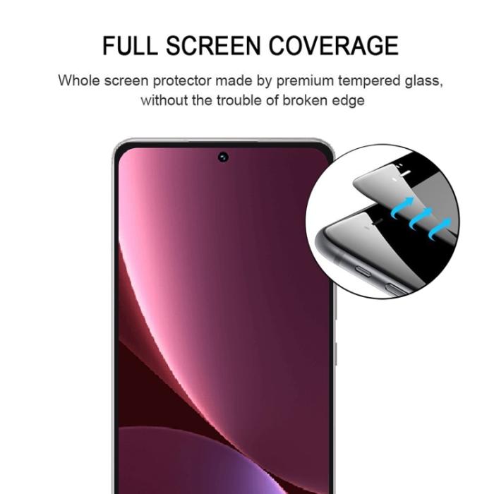 Bild 3, Xiaomi 12 Pro Skärmskydd Heltäckande Härdat Glas