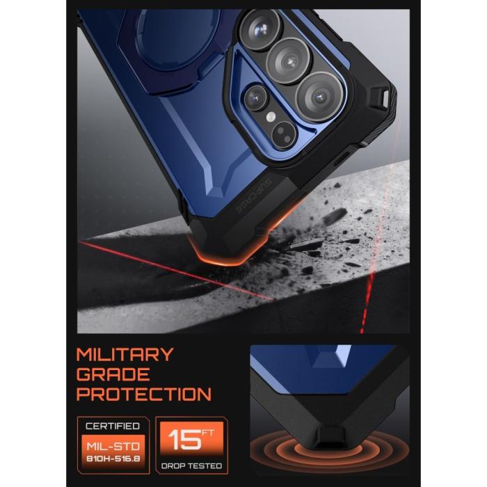 Bild 5, Supcase Galaxy S26 Ultra Skal MagSafe UB Grip Cobalt