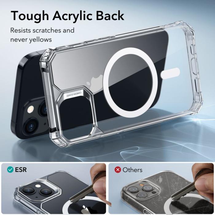 Bild 6, ESR iPhone 15 Plus Skal MagSafe Air Armor Transparent