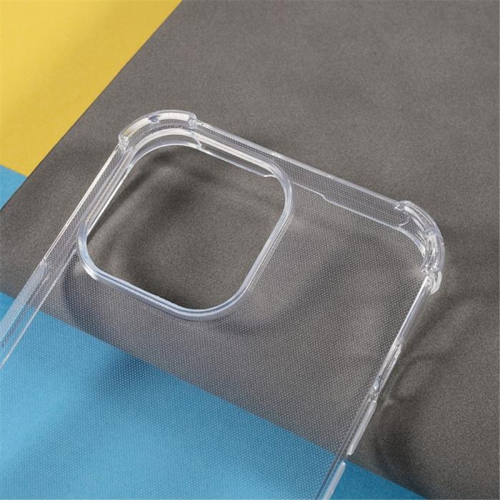 Bild 6, iPhone 16 Pro Skal Shockproof TPU Transparent