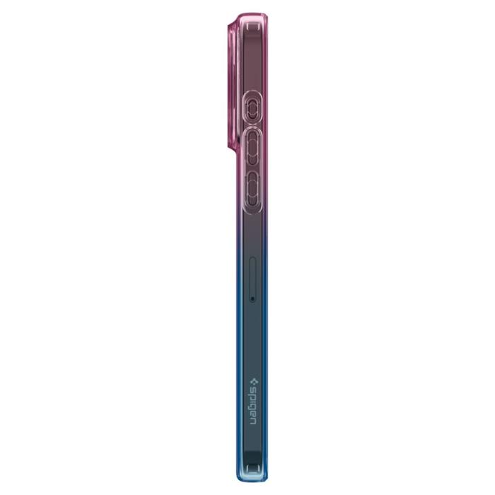 Bild 3, Spigen iPhone 15 Pro Skal Liquid Crystal Gradation Pink