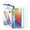 ESR iPhone 12/12 Pro 2-PACK SHIELD Skärmskydd Härdat Glas
