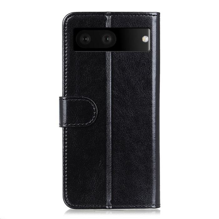 Bild 3, Google Pixel 7 Fodral Crazy Horse Svart