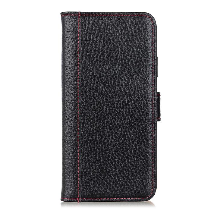 Bild 4, Xiaomi Mi 11 - Litchi Plånboksfodral - Svart