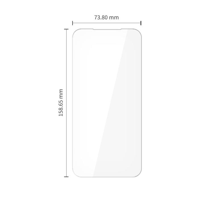 Bild 6, Tech-Protect Galaxy A57/A37 2-PACK Skärmskydd GlassFit+ Transpanret