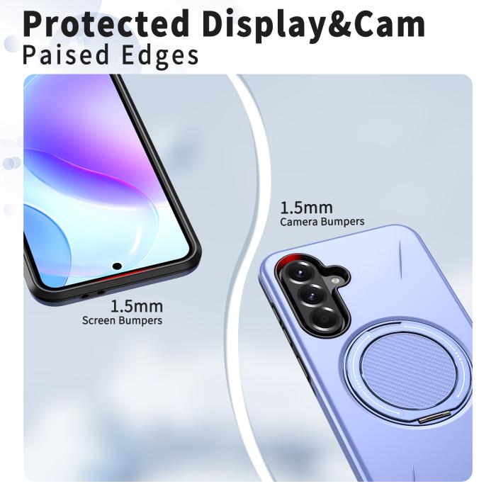 Bild 4, Samsung Galaxy A27 5G Skal Magsafe Kickstand Lila