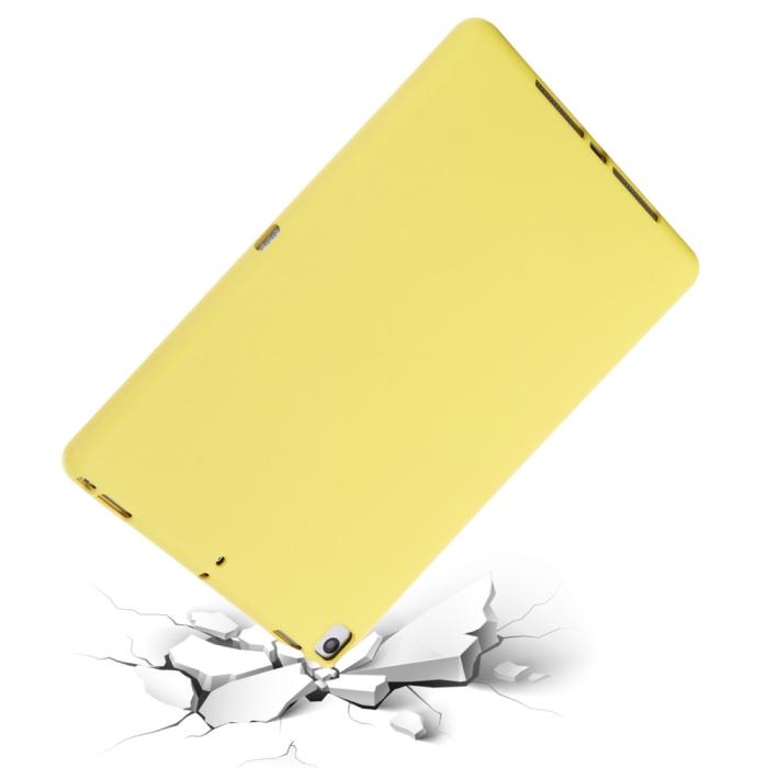 Bild 4, iPad 10.2 2019/2020/2021, Air 10.5 2019 Skal Liquid Silikon Gul