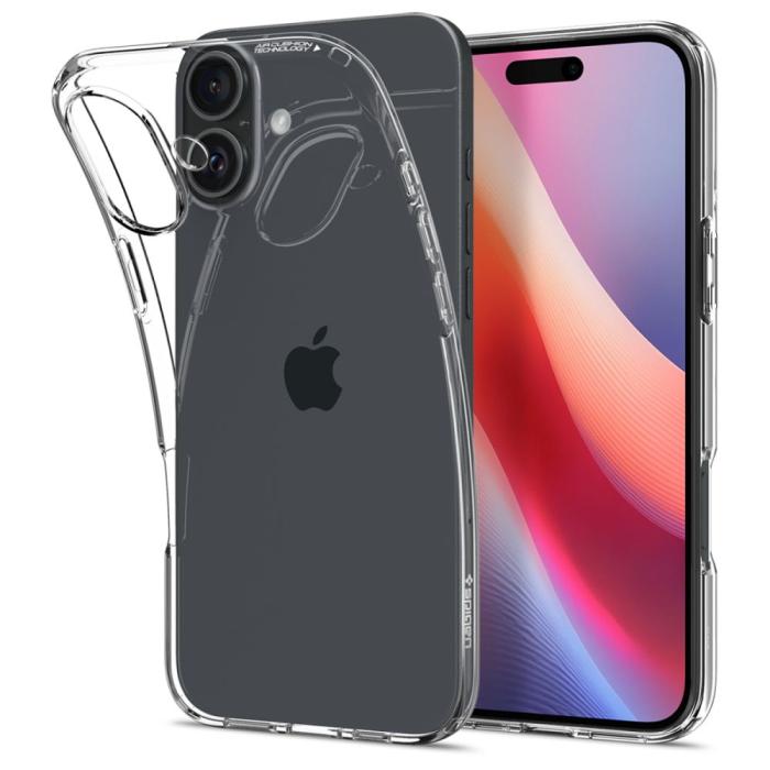 Bild 1, Spigen iPhone 16 Skal Liquid Crystal Clear