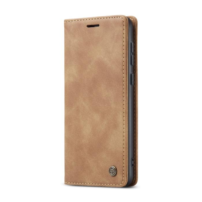 Bild 2, CASEME Galaxy A56 5G/A36 5G Fodral Retro Läder Brun