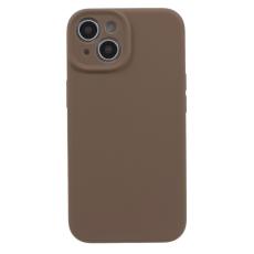 iPhone 15 Skal Liquid Silikon Khaki