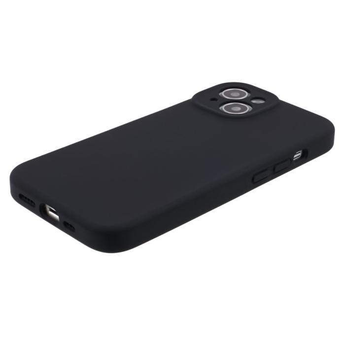 Bild 4, iPhone 15 Skal Liquid Silikon Svart