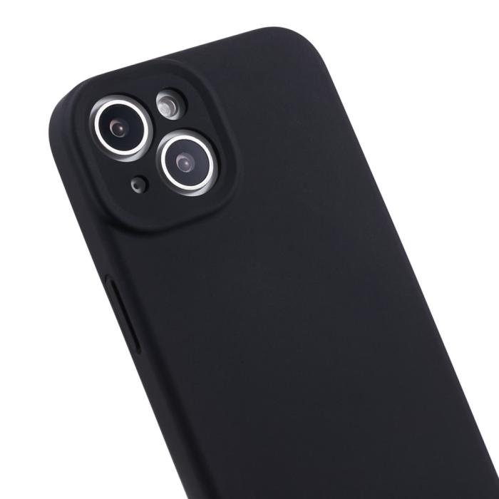 Bild 6, iPhone 15 Skal Liquid Silikon Svart
