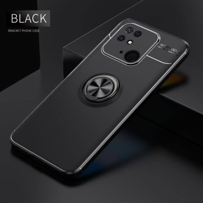 Bild 2, Xiaomi Redmi 10C Skal Ring Svart