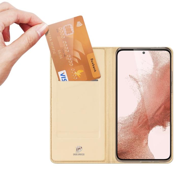 Bild 2, DUX DUCIS Samsung Galaxy S23 Plus Fodral Skin Pro Guld