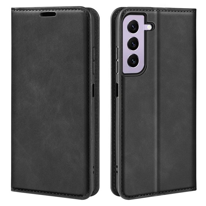 Bild 1, Samsung Galaxy S23 Flip Fodral Skin Touch Svart