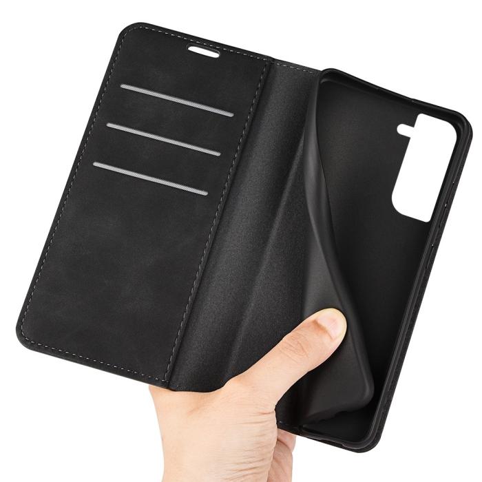 Bild 5, Samsung Galaxy S23 Flip Fodral Skin Touch Svart