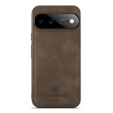 DG.MING Google Pixel 11 Pro XL Skal L&auml;derbelagt Brun