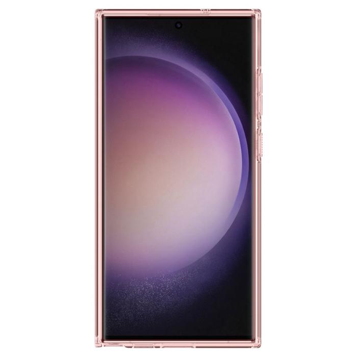 Bild 3, Spigen Galaxy S23 Ultra Skal Ultra Hybrid Crystal Rosé