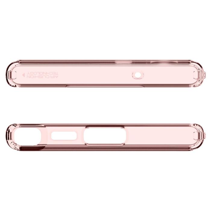 Bild 5, Spigen Galaxy S23 Ultra Skal Ultra Hybrid Crystal Rosé