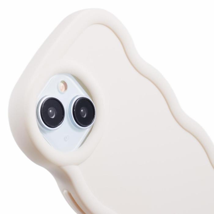 Bild 6, iPhone 13 Mobilskal Wavy Off White