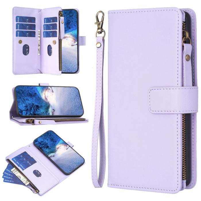 Bild 6, Galaxy S24 Ultra Fodral Flerkort Multifunktionell Lila