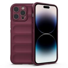 iPhone 14 Pro Skal Magic Shield TPU Vinröd