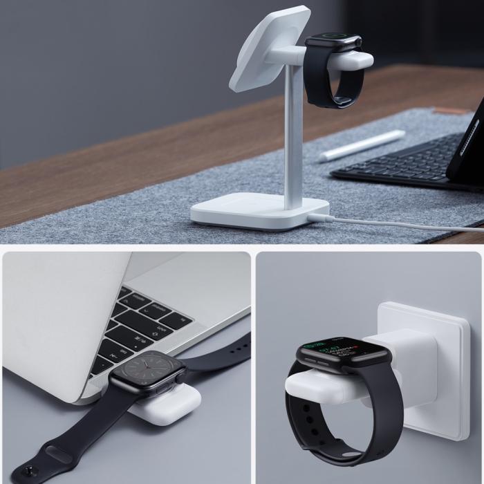 Bild 6, ESR Apple Watch Magnetisk Trådlös Laddning USB-C Vit