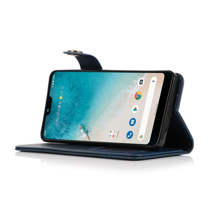 Bild 5, KHAZNEH Samsung Galaxy S22 Plus Fodral Magnetisk Mässing Blå