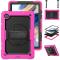 Galaxy Tab A8 10.5 Skal Shockproof Hybrid Kickstand Strap