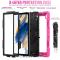 Galaxy Tab A8 10.5 Skal Shockproof Hybrid Kickstand Strap