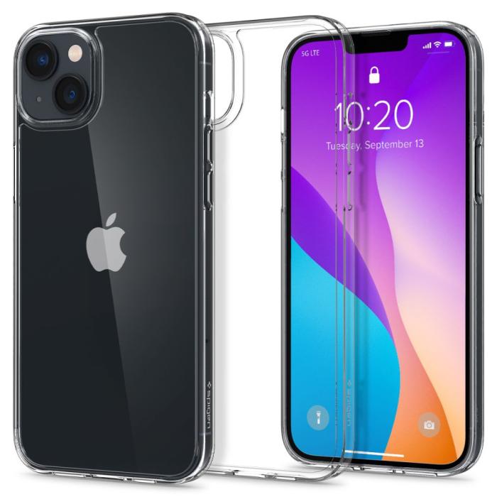 Bild 1, Spigen iPhone 15 Plus / 14 Plus Skal AirSkin Hybrid Transparent
