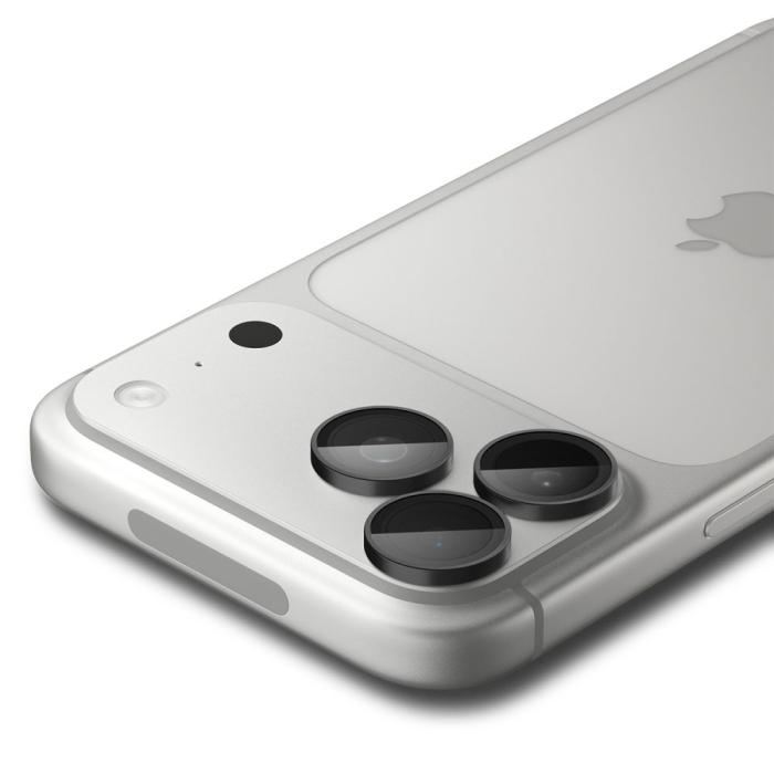 Bild 4, Spigen iPhone 18 Pro/18 Pro Max 2-PACK Linsskydd Optik Pro GLAS.tR 'Ez Fit'
