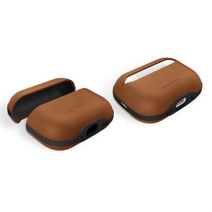 Bild 6, Tech-Protect AirPods Pro 3 Skal NaturalFit Brun