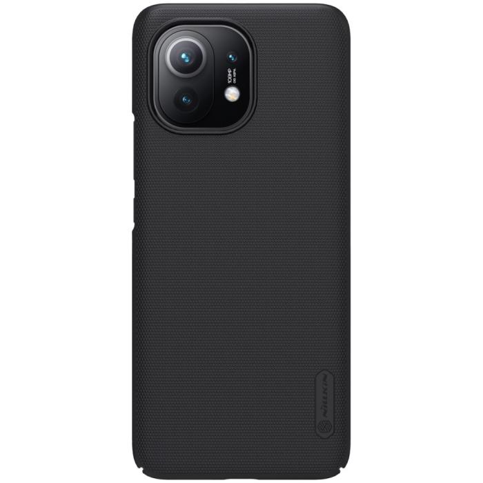 Bild 1, Xiaomi Mi 11 - NILLKIN Frosted Shield Matt Skal - Svart