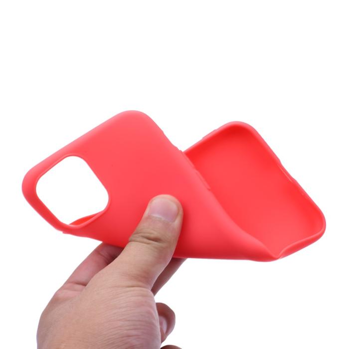 Bild 3, iPhone 11 - Mjukt TPU Skal - Röd