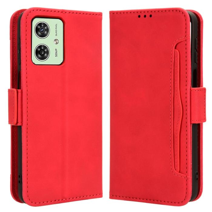 Bild 1, Motorola Moto G54 5G Fodral Med Avtagbart Kortfodral Röd