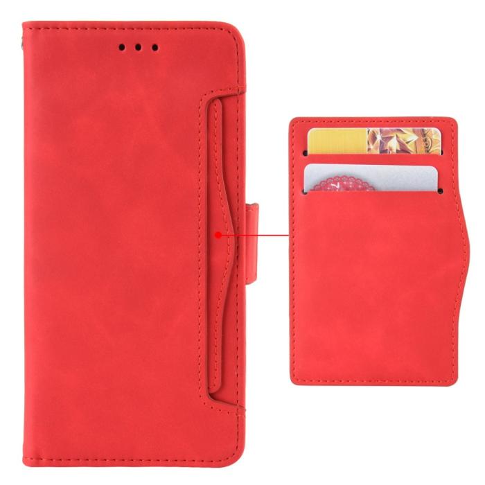 Bild 4, Motorola Moto G54 5G Fodral Med Avtagbart Kortfodral Röd