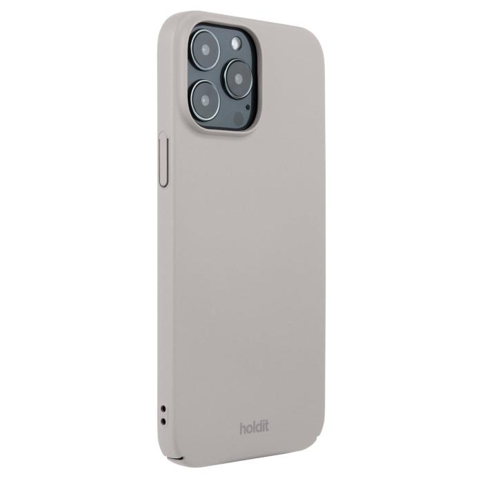 Bild 2, holdit iPhone 13 Pro Max Mobilskal Slim Taupe
