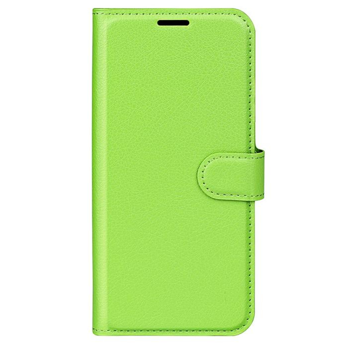 Bild 5, Xiaomi Redmi Note 12 Pro 5G Fodral Litchi Läder Grön